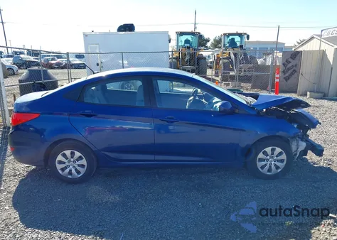 2016 Hyundai Accent Se z USA, uszkodzony, nr VIN KMHCT4AE1GU076637